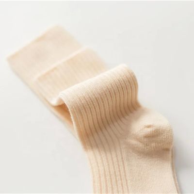 Chaussettes de beauté en coton doux, hygroscopique, libérant la sueur, femmes, en bambou fin, légères, chaussettes décontractées