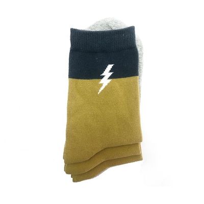 Chaussettes décontractées pour hommes de saison personnalisées avec tissu de coton peigné et chaussettes de beauté