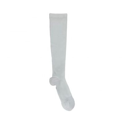 Style régulier Blanc Compression Longues chaussettes de sport Cartoon Chaussettes haute hauteur des genoux pour enfants
