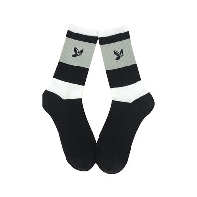 Chaussettes de sport antidérapantes à compression chaussettes personnalisées avec motif d'impression et style régulier