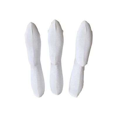 Cols chauds chauds sur les genoux pour les femmes en haute cheville blanche