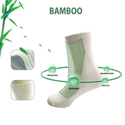 Chaussettes en fibre de bambou pour femmes automne Chaussettes en fibre de bambou avec compression Quantité 10000
