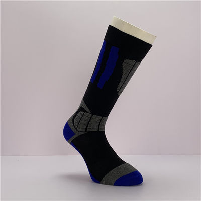 50000 quantité Designer respirant Jacquard tricoté chaussettes coussinées sur mesure pour hommes