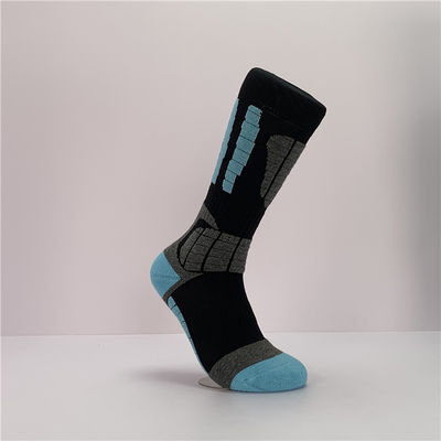 50000 quantité Designer respirant Jacquard tricoté chaussettes coussinées sur mesure pour hommes