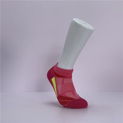 44% coton 35% polyamide 19%polyester 2% spandex Tissu cheville chaussettes de sport pour hommes femmes