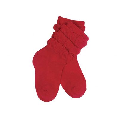 Des chaussettes en dentelle thermique pour bébé