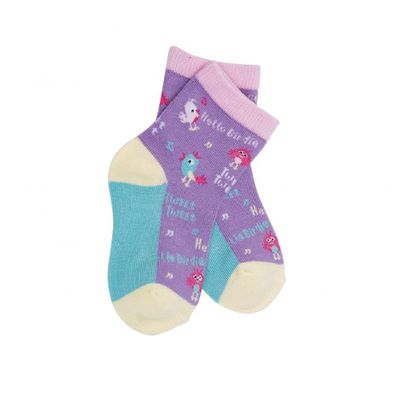 Pas de détection d'aiguille Des chaussettes de bébé et de fille en coton respirant antidérapant