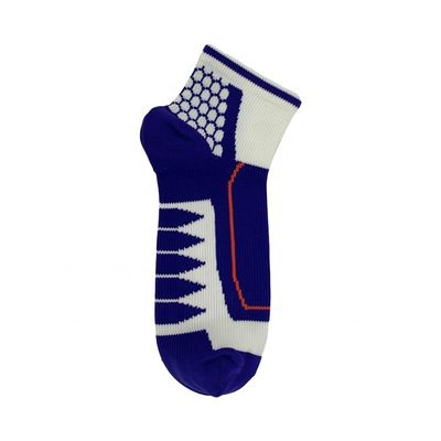 Impression de motifs d'hiver chauffage courir cheville de sport chaussettes tricotées
