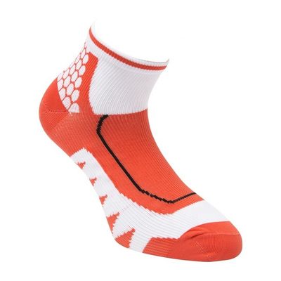 Impression de motifs d'hiver chauffage courir cheville de sport chaussettes tricotées