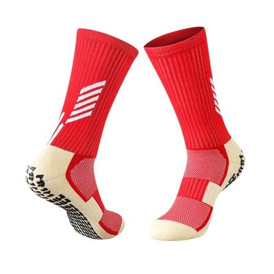 Longues chaussettes de football de haute qualité Logo personnalisé chaussettes de gym pour les performances de football