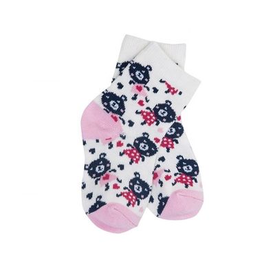 BG113-117 Chaussettes de beauté pour bébés en coton biologique