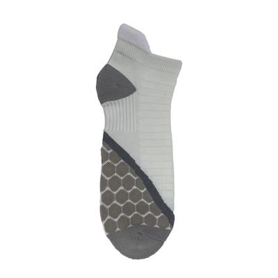 12% coton peigné 85% polyamide style régulier chaussettes de sport antidérapantes pour hommes et femmes