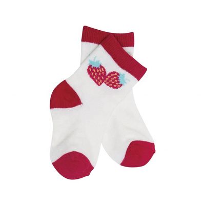 Chaussettes de bébé en coton biologique gris Enfant Imprimé mignon Respirant Chaussettes sèches rapides Conception sur mesure
