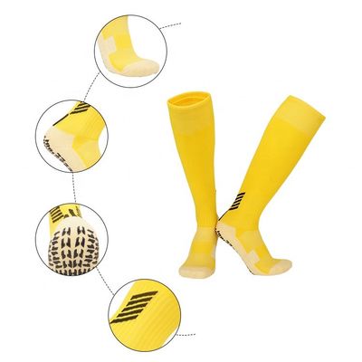 39-46 hauteur du genou hommes chaussettes d'athlétisme à motif solide pour le basket-ball et le cyclisme