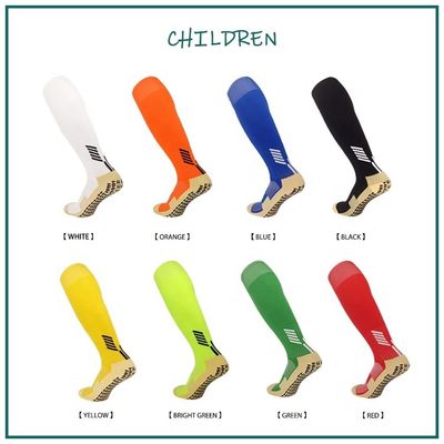 Chaussettes anti-dérrapage pour enfants personnalisées Football Sports Performance Grip Socks Position du logo Manche