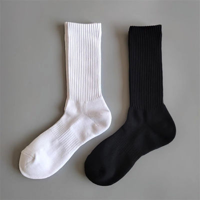 Unisexe chaussettes de sport en coton anti-dérapant Manche avec 85% coton peigné, 10% polyester