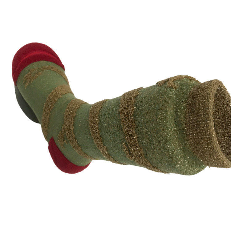 Des chaussettes en coton argentées sur mesure pour garçons et filles de 5 à 9 ans