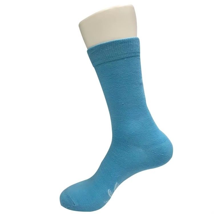 75% coton peigné chaussettes de sport pour hommes avec logo personnalisé durable et respirant