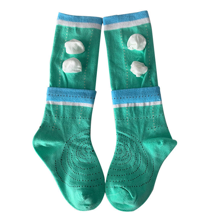 Moderne coton peigné oreilles 3D chaussettes à double nervures pour les enfants