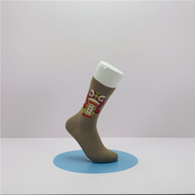 Des chaussettes en coton biologique pour femmes Épaisseur standard Respirant jolies longues chaussettes