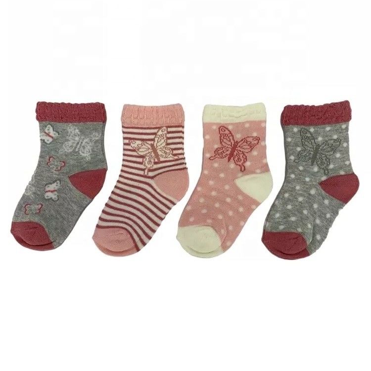Sous-vêtements pour bébés à rayures colorées en tissu respirant 70% en coton 28% en polyester 2% en spandex