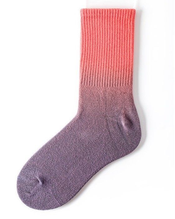Unisexe chaussette de mode Hommes femme tenue couleur coton