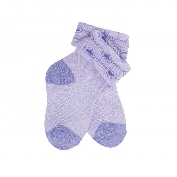 Aucune détection d'aiguille Des chaussettes en coton pour enfants aux couleurs sucrées et à l'épaisseur standard