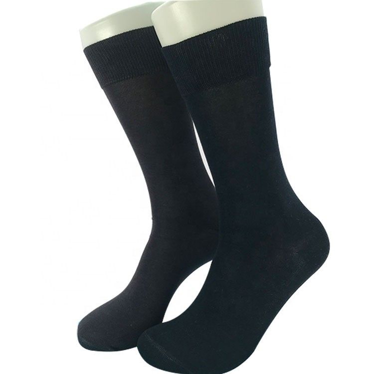 Des chaussettes écologiques personnalisées pour les occasions formelles des chaussettes de coton de style régulier