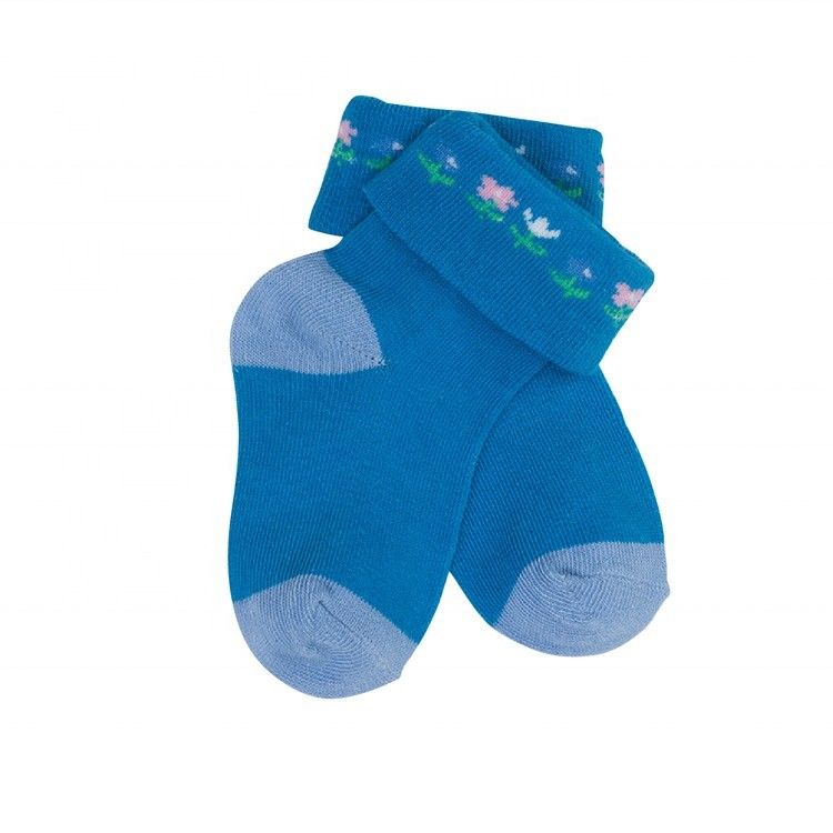 Support 7 jours Temps de livraison de l'ordre de l'échantillon Printemps été Petite fille chaussettes chaudes pour bébé