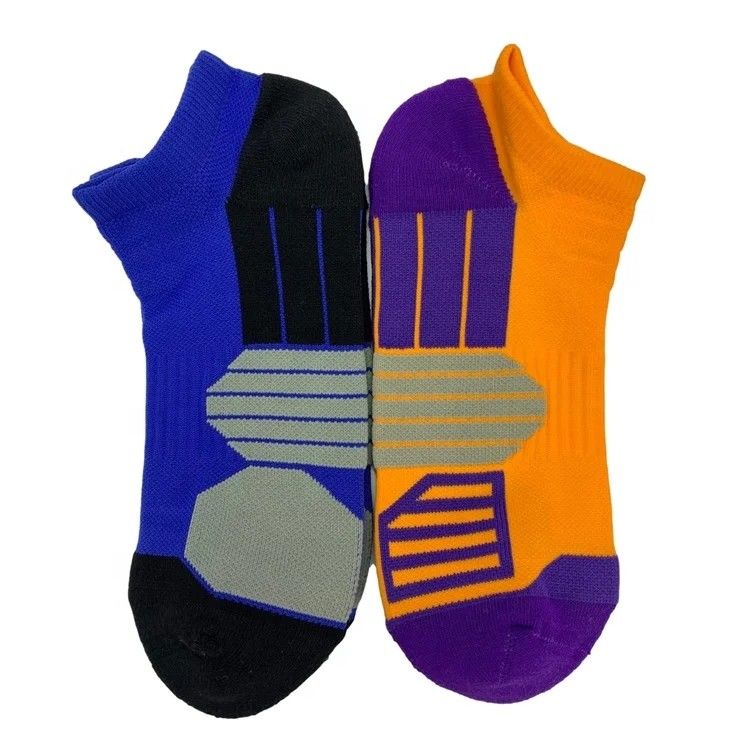 Détection d'aiguille respirante, sèche rapide, antidérapante, chaussettes de sport pour la course à pied