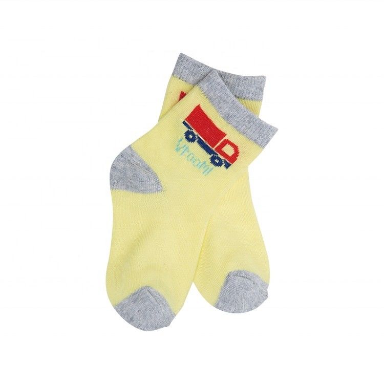 Chaussettes de personnage de dessin animé pour enfants 12-24M 70% coton 28%Polyester 2%Spandex