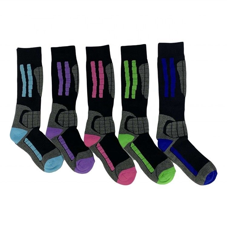 Chaussettes de beauté style régulier Logo personnalisé Anti-dérapant Chaussettes d'athlétisme pour sport unisexe